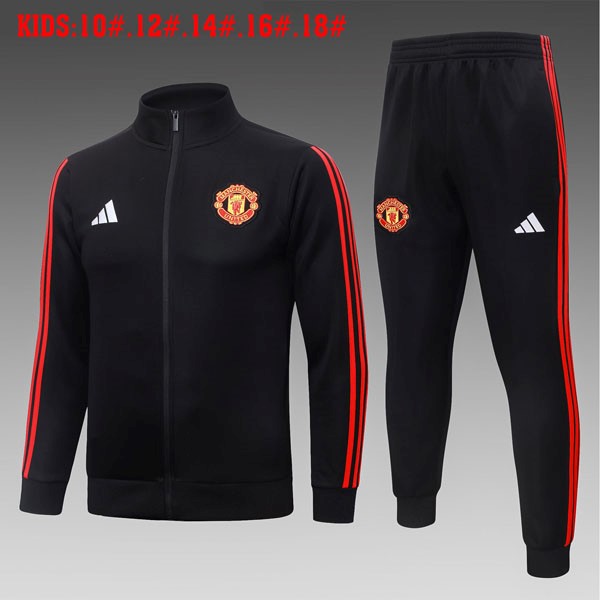 Enfant Survetement Manchester United 2026-27 Noir 3